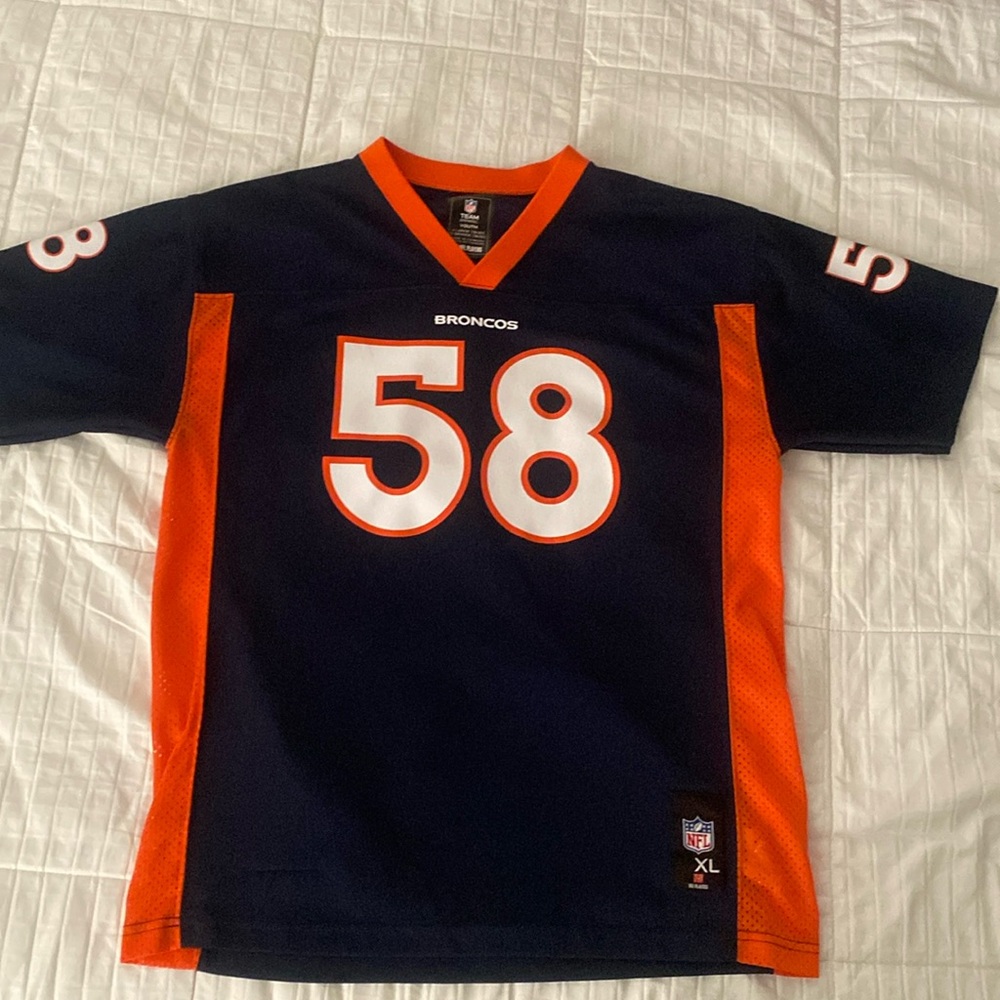 Von Miller Denver Broncos jersey. NFL Team apparel youth
